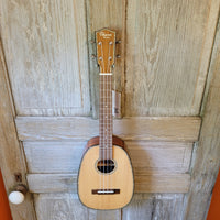 Ohana Tenor Pineapple PKT-70G All Solid Spruce / Mahogany Gloss Ukulele h756