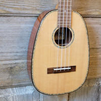 Ohana Tenor Pineapple PKT-70G All Solid Spruce / Mahogany Gloss Ukulele h756