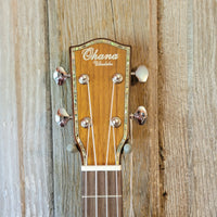 Ohana Tenor Pineapple PKT-70G All Solid Spruce / Mahogany Gloss Ukulele h757