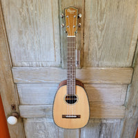 Ohana Tenor Pineapple PKT-70G All Solid Spruce / Mahogany Gloss Ukulele h757