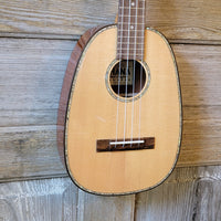 Ohana Tenor Pineapple PKT-70G All Solid Spruce / Mahogany Gloss Ukulele h757