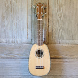 Ohana Pineapple Sopranino TPK-70G All Solid Spruce / Mahogany w Abalone Ukulele h759