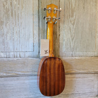Ohana Pineapple Sopranino TPK-70G All Solid Spruce / Mahogany w Abalone Ukulele h759