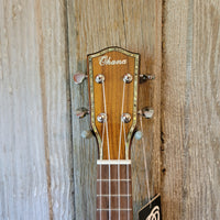 Ohana Pineapple Sopranino TPK-70G All Solid Spruce / Mahogany w Abalone Ukulele h760