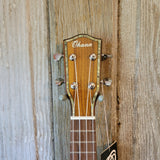 Ohana Pineapple Sopranino TPK-70G All Solid Spruce / Mahogany w Abalone Ukulele h760