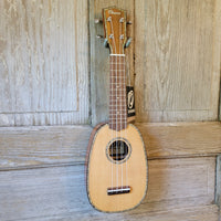 Ohana Pineapple Sopranino TPK-70G All Solid Spruce / Mahogany w Abalone Ukulele h760