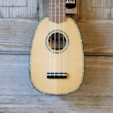 Ohana Pineapple Sopranino TPK-70G All Solid Spruce / Mahogany w Abalone Ukulele h761
