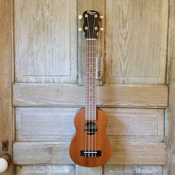 Ohana Tenor Neck Super Soprano Tenor SK-30L All Solid Mahogany Ukulele h763