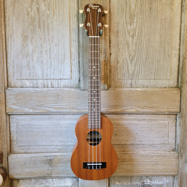 Ohana Tenor Neck Super Soprano Tenor SK-30L All Solid Mahogany Ukulele h764