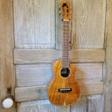 Ohana Tenor TK-7 All Solid Acacia Confort Edge Florentine Cutaway Ukulele h768