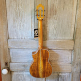 Ohana Tenor TK-7 All Solid Acacia Confort Edge Florentine Cutaway Ukulele h768