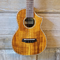 Ohana Tenor TK-7 All Solid Acacia Confort Edge Florentine Cutaway Ukulele h770
