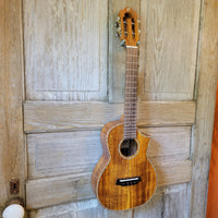 Ohana Tenor TK-7 All Solid Acacia Confort Edge Florentine Cutaway Ukulele h770