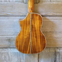 Ohana Tenor TK-7 All Solid Acacia Confort Edge Florentine Cutaway Ukulele h770