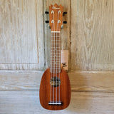Ohana Sopranissimo Pineapple TTPK-25G Solid Mahogany Teenie Tiny Ukulele h771