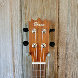 Ohana Sopranissimo Pineapple TTPK-25G Solid Mahogany Teenie Tiny Ukulele h771