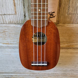 Ohana Sopranissimo Pineapple TTPK-25G Solid Mahogany Teenie Tiny Ukulele h771