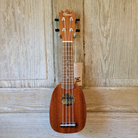 Ohana Sopranissimo Pineapple TTPK-25G Solid Mahogany Teenie Tiny Ukulele h771