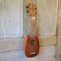 Ohana Sopranissimo Pineapple TTPK-25G Solid Mahogany Teenie Tiny Ukulele h771