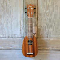 Ohana Sopranissimo Pineapple TTPK-25G Solid Mahogany Teenie Tiny Ukulele h772