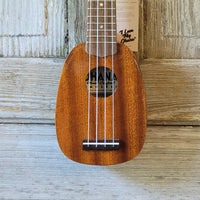 Ohana Sopranissimo Pineapple TTPK-25G Solid Mahogany Teenie Tiny Ukulele h772