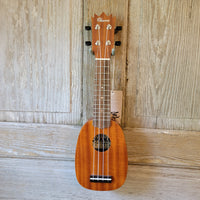 Ohana Sopranissimo Pineapple TTPK-25G Solid Mahogany Teenie Tiny Ukulele h774