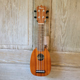 Ohana Sopranissimo Pineapple TTPK-25G Solid Mahogany Teenie Tiny Ukulele h774