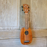 Ohana Sopranissimo Pineapple TTPK-25G Solid Mahogany Teenie Tiny Ukulele h774