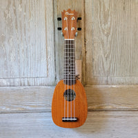 Ohana Sopranissimo Pineapple TTPK-25G Solid Mahogany Teenie Tiny Ukulele h775