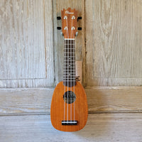 Ohana Sopranissimo Pineapple TTPK-25G Solid Mahogany Teenie Tiny Ukulele h775