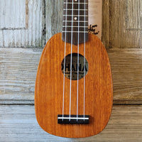 Ohana Sopranissimo Pineapple TTPK-25G Solid Mahogany Teenie Tiny Ukulele h775