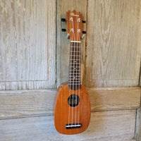 Ohana Sopranissimo Pineapple TTPK-25G Solid Mahogany Teenie Tiny Ukulele h775