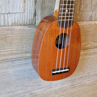 Ohana Sopranissimo Pineapple TTPK-25G Solid Mahogany Teenie Tiny Ukulele h775