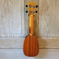 Ohana Sopranissimo Pineapple TTPK-25G Solid Mahogany Teenie Tiny Ukulele h775