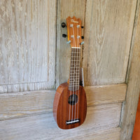 Ohana Sopranissimo Pineapple TTPK-25G Solid Mahogany Teenie Tiny Ukulele h776