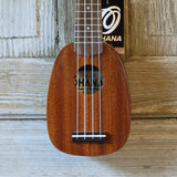 Ohana Sopranissimo Pineapple TTPK-25G Solid Mahogany Teenie Tiny Ukulele h777
