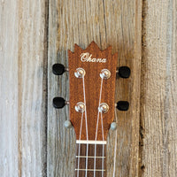 Ohana Sopranissimo Pineapple TTPK-25G Solid Mahogany Teenie Tiny Ukulele h777