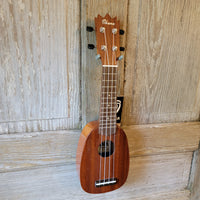 Ohana Sopranissimo Pineapple TTPK-25G Solid Mahogany Teenie Tiny Ukulele h777