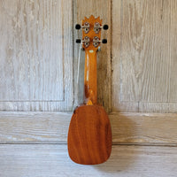 Ohana Sopranissimo Pineapple TTPK-25G Solid Mahogany Teenie Tiny Ukulele h777