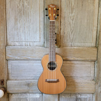 Ohana Concert CK-260G All Solid Cedar / Acacia Ukulele h786