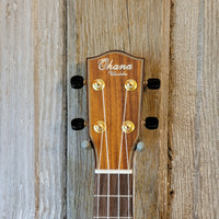 Ohana Concert CK-260G All Solid Cedar / Acacia Ukulele h786