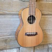 Ohana Concert CK-260G All Solid Cedar / Acacia Ukulele h787