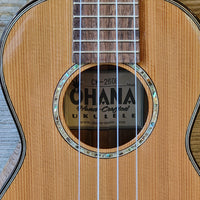 Ohana Concert CK-260G All Solid Cedar / Acacia Ukulele h787