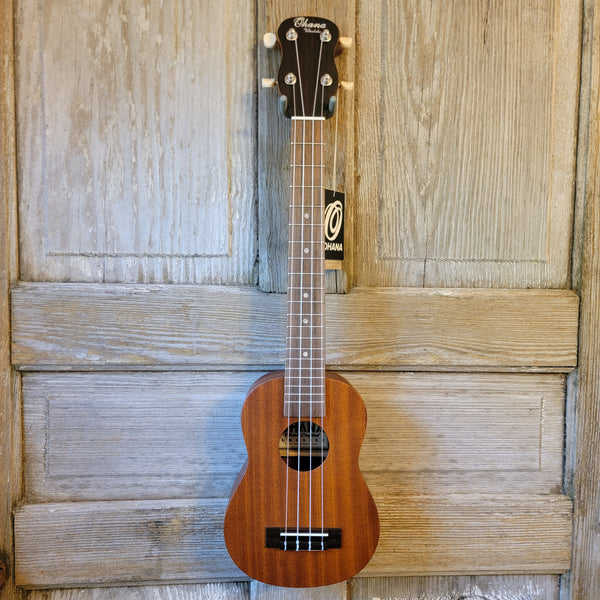 Ohana Tenor Neck Super Soprano Tenor SK-30L All Solid Mahogany Ukulele h795