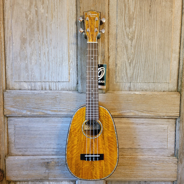 Ohana Concert Pineapple PKC-220G All Solid Mango Ukulele h812