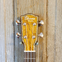 Ohana Concert Pineapple PKC-220G All Solid Mango Ukulele h812