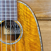 Ohana Concert Pineapple PKC-220G All Solid Mango Ukulele h812