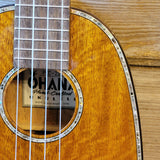 Ohana Concert Pineapple PKC-220G All Solid Mango Ukulele h813
