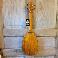Ohana Concert Pineapple PKC-220G All Solid Mango Ukulele h813