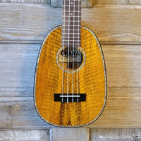 Ohana Concert Pineapple PKC-220G All Solid Mango Ukulele h814